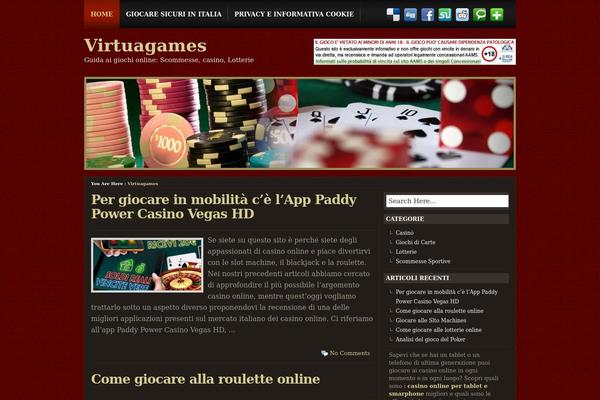 virtuagames.it site used Blacino