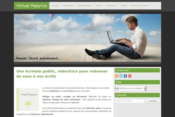 virtual-papyrus.fr site used zAlive