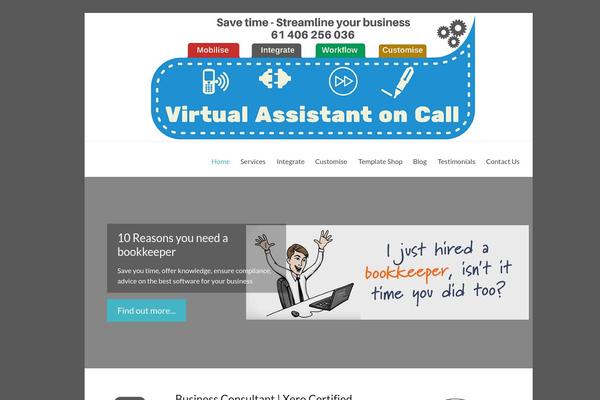 Zakra theme site design template sample