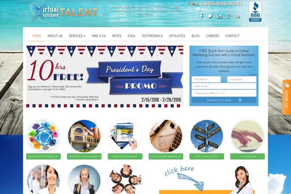 virtualassistanttalent.com site used Vat