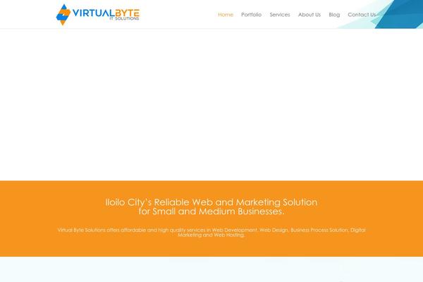 Divi Child theme site design template sample