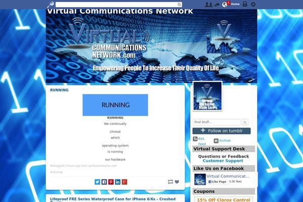 virtualcommunicationsnetwork.com site used Covertviralwizard