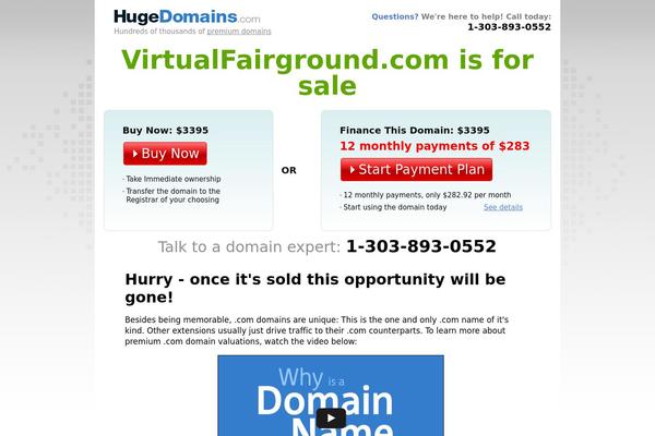 virtualfairground.com site used Jsnewadsimplicity