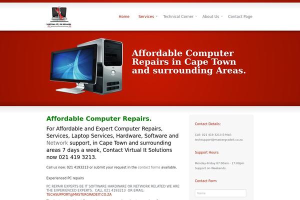 virtualit-computers.co.za site used Sterling