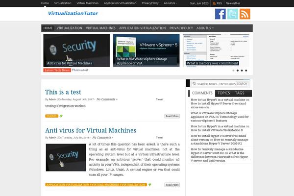 virtualizationtutor.com site used Techblog-single-pro