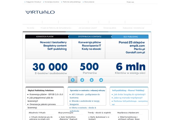 virtualo.eu site used Simplefolio