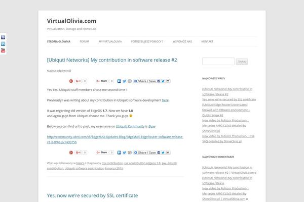 Twenty Twelve theme site design template sample