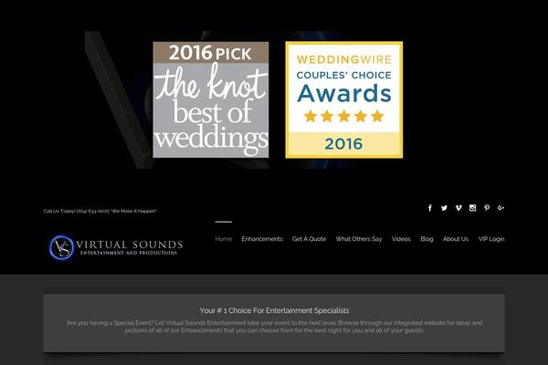 Avada theme site design template sample
