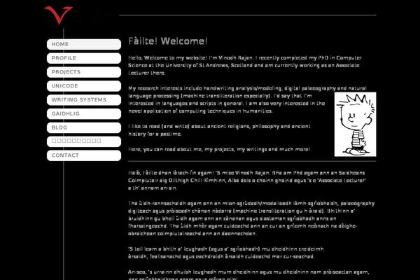 LineDrawing theme site design template sample
