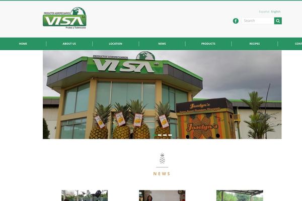 visasa.com site used Frutti