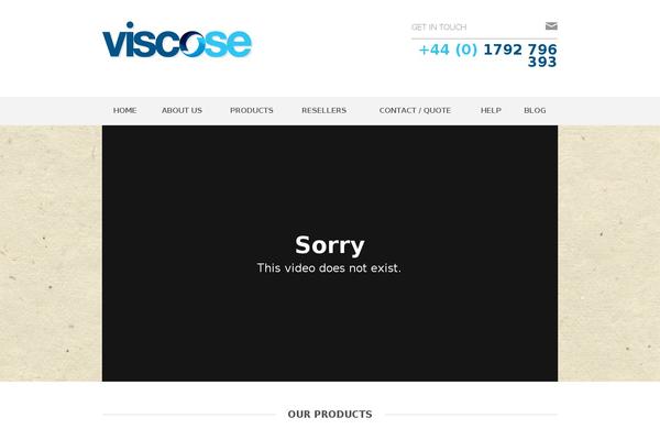 viscoseclosures.com site used Viscose