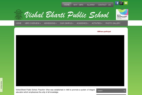 vishalbhartipublicschool.org site used Sahil.gulati