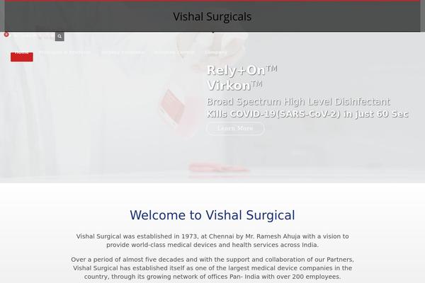 vishalsurgical.co.in site used Vishalsurgical