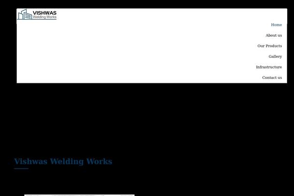 vishwaswelding.com site used Vishwas