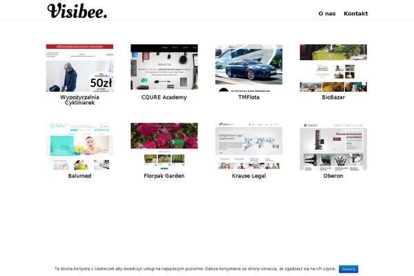 visibee.pl site used Creative Portfolio Responsive