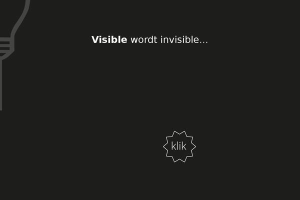 visible.nu site used Visible-overgang