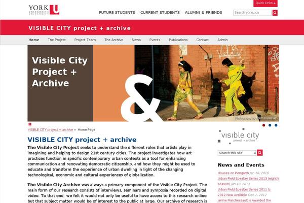 visiblecity.ca site used York-template-2014-2020