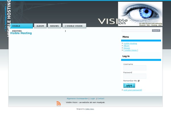 visiblehosting.nl site used Visiblevision2_3