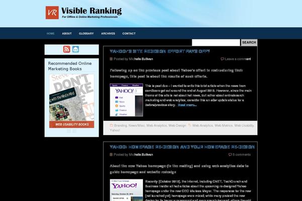 visibleranking.com site used Mcdesign