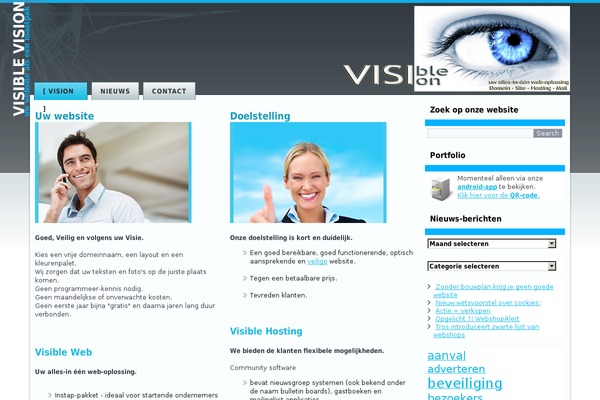 visiblevision.nl site used Visiblevision2_2