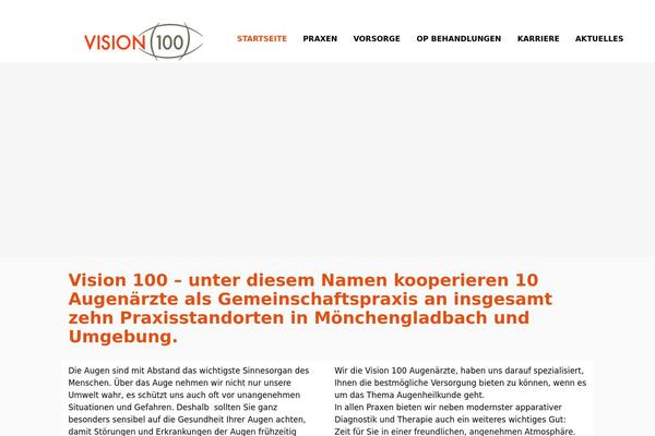 vision-100.de site used Vision100