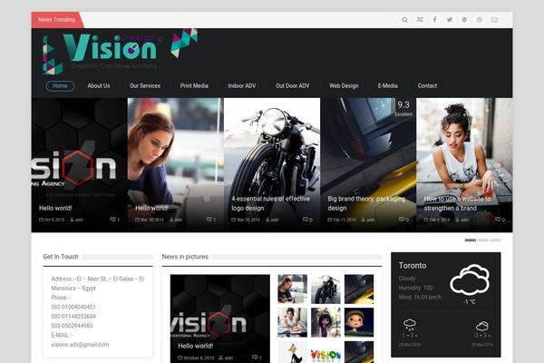 vision-adv.com site used SevenMag