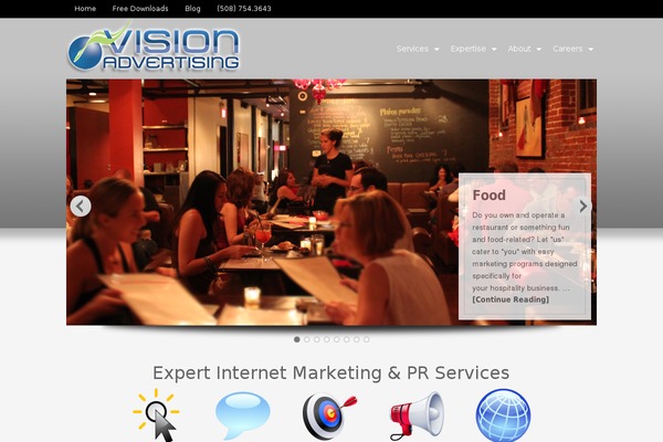 vision-advertising.com site used Peony