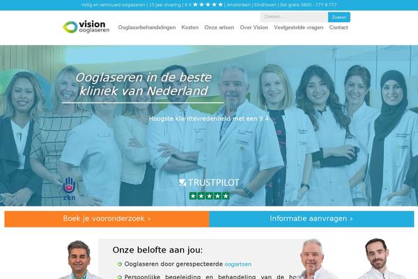 vision-ooglaseren.nl site used Visionooglaseren