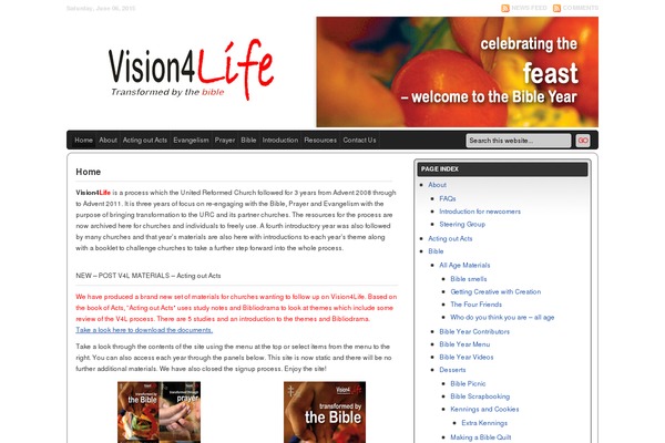 vision4life.org.uk site used Streamline_20