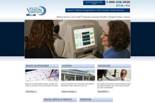 visionassoc.com site used Halperneyecare