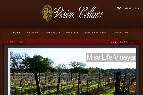 visioncellars.com site used S5_modern_flavor