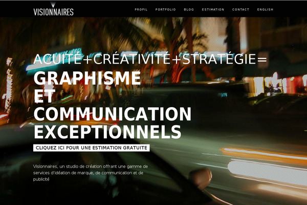 visionnaires.com site used Montreal-child