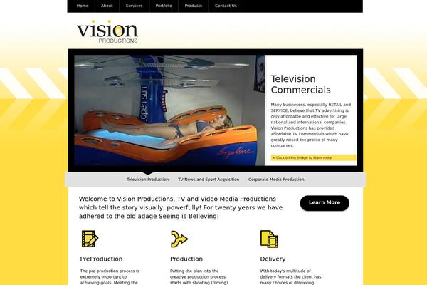 visionproductions.co.nz site used Pang