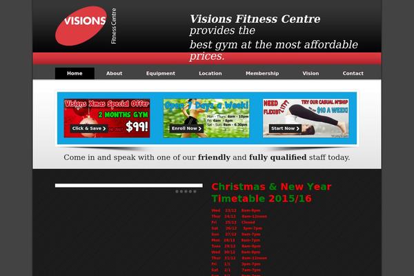 visionsfitnesscentre.com site used Visions