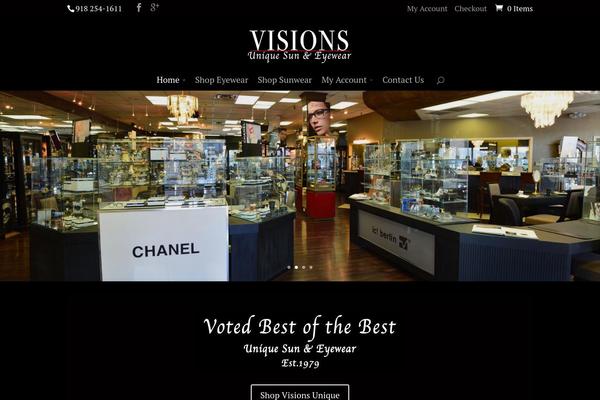Divi theme site design template sample