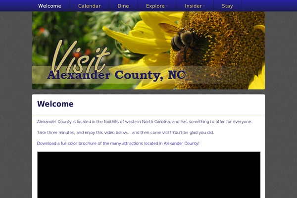 visitalexandernc.com site used Visitalexandernc