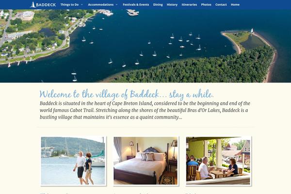 visitbaddeck.com site used Ns_theme