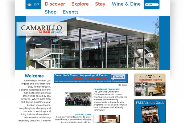 visitcamarillo.com site used Visit-camarillo