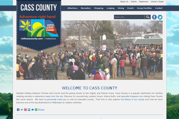 visitcasscounty.com site used Cass_county