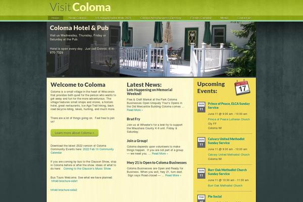 visitcoloma.com site used Visitcoloma