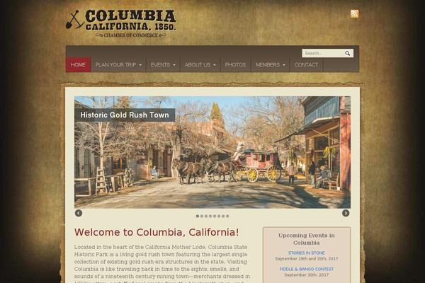 visitcolumbiacalifornia.com site used Columbia