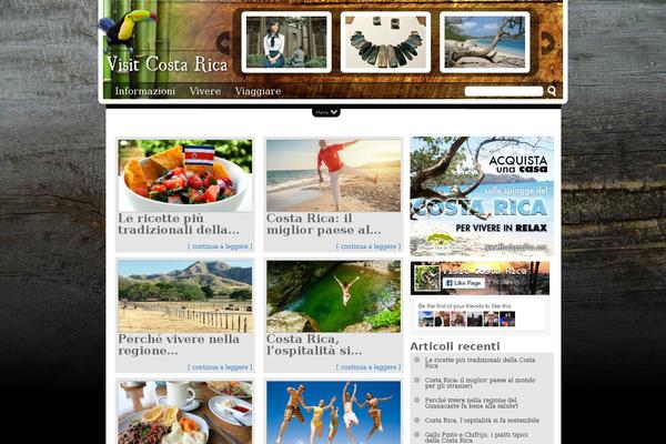 visitcostarica.it site used Visitcostarica