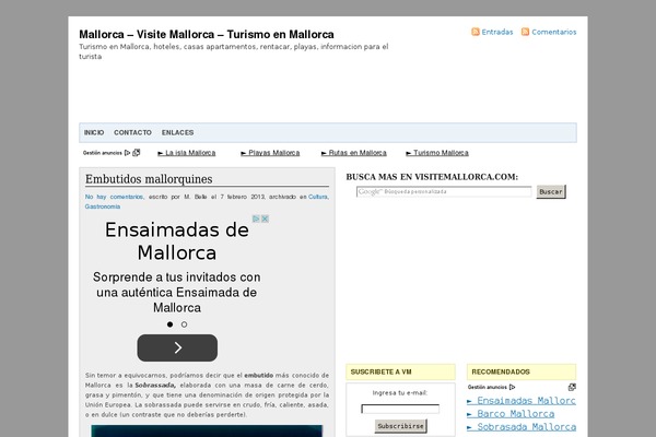visitemallorca.com site used Indomagz