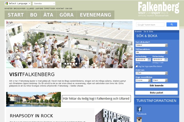 visitfalkenberg.se site used Visitfalkenberg