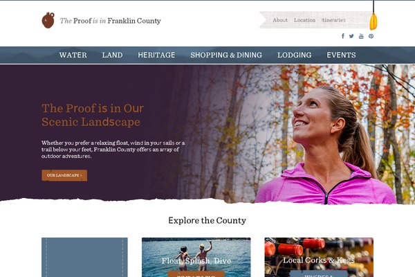 visitfranklincountyva.org site used Proof