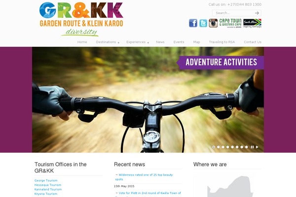 visitgardenrouteandkleinkaroo.com site used uDesign