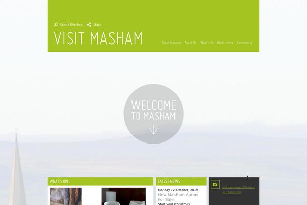 visitmasham.com site used Visitmasham