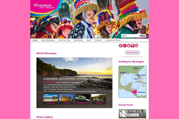 visitnicaragua.us site used Nica