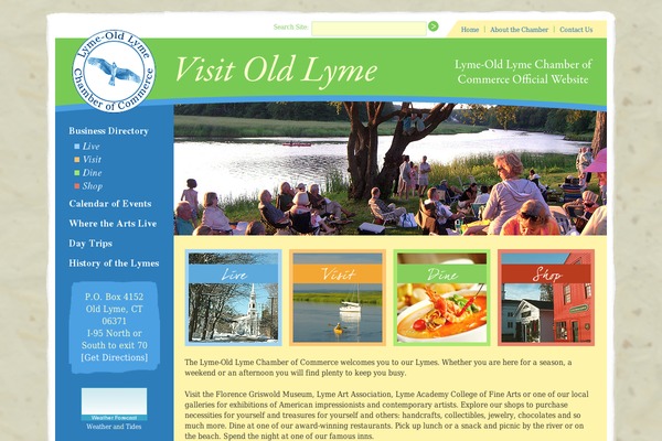 visitoldlyme.com site used Lolchamber