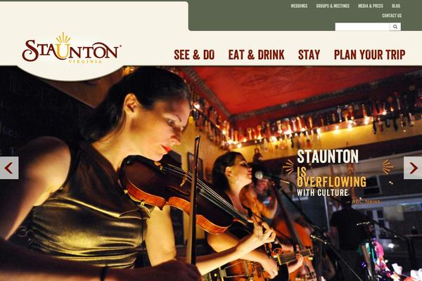 visitstaunton.com site used Staunton